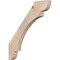 Ekena Millwork 3 1/2"W x 36"D x 40"H Olympic Smooth Knee Brace, Douglas Fir BRC04X36X40OLY00SDF - alternate 1